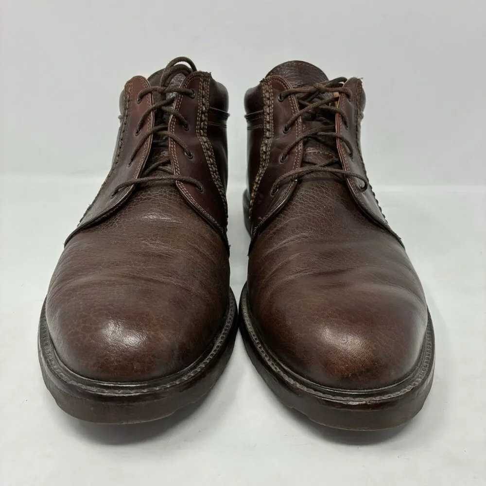 Cable & Co. Men's Brown Shoes Size 9.5 D 4544 Chukka Lace Up Mid Ankle Boots